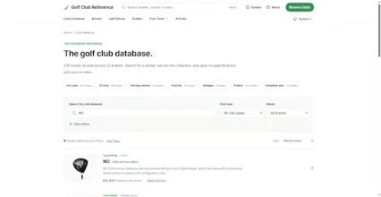 Golf Club Reference gallery image