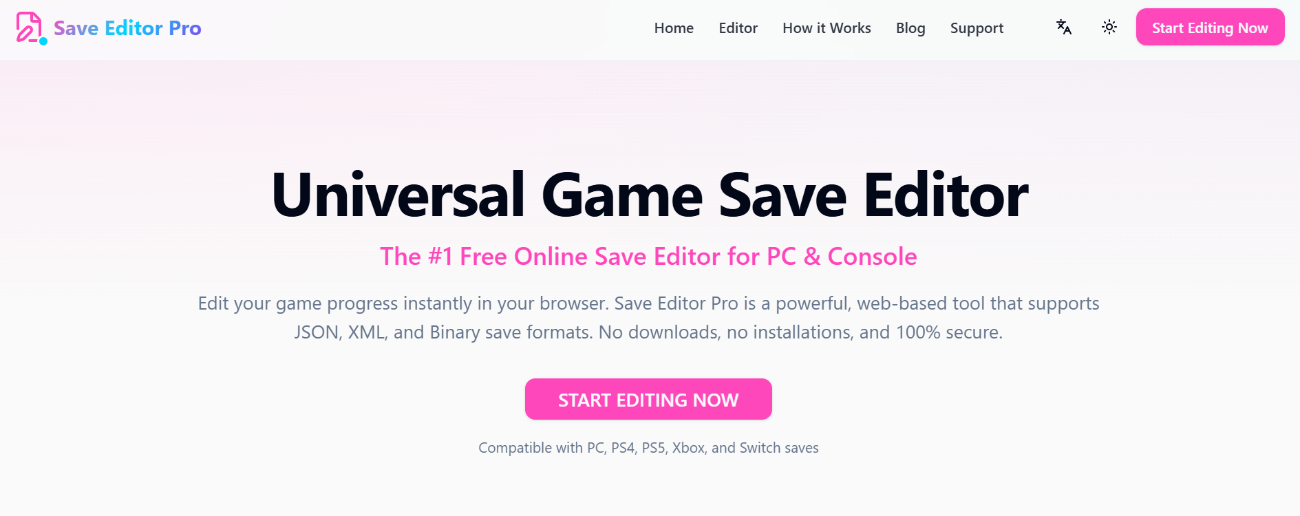 Save Editor Pro media 1