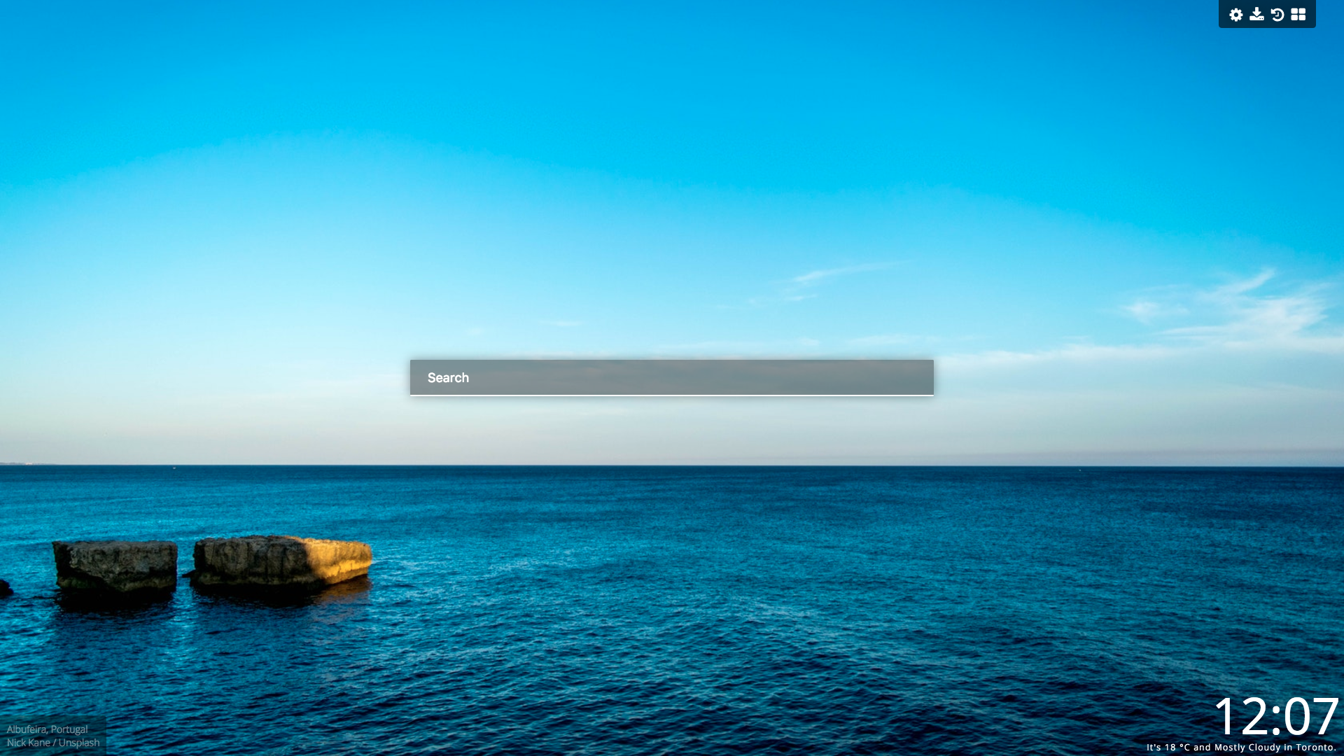 Fruumo New Tab Page gallery image