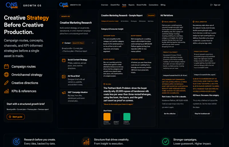 QNS MARK Growth OS screenshot 9