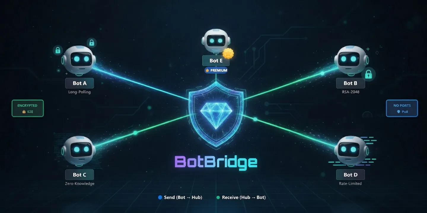 BotBridge: Let Your Agents Shake Hands 제품 배너