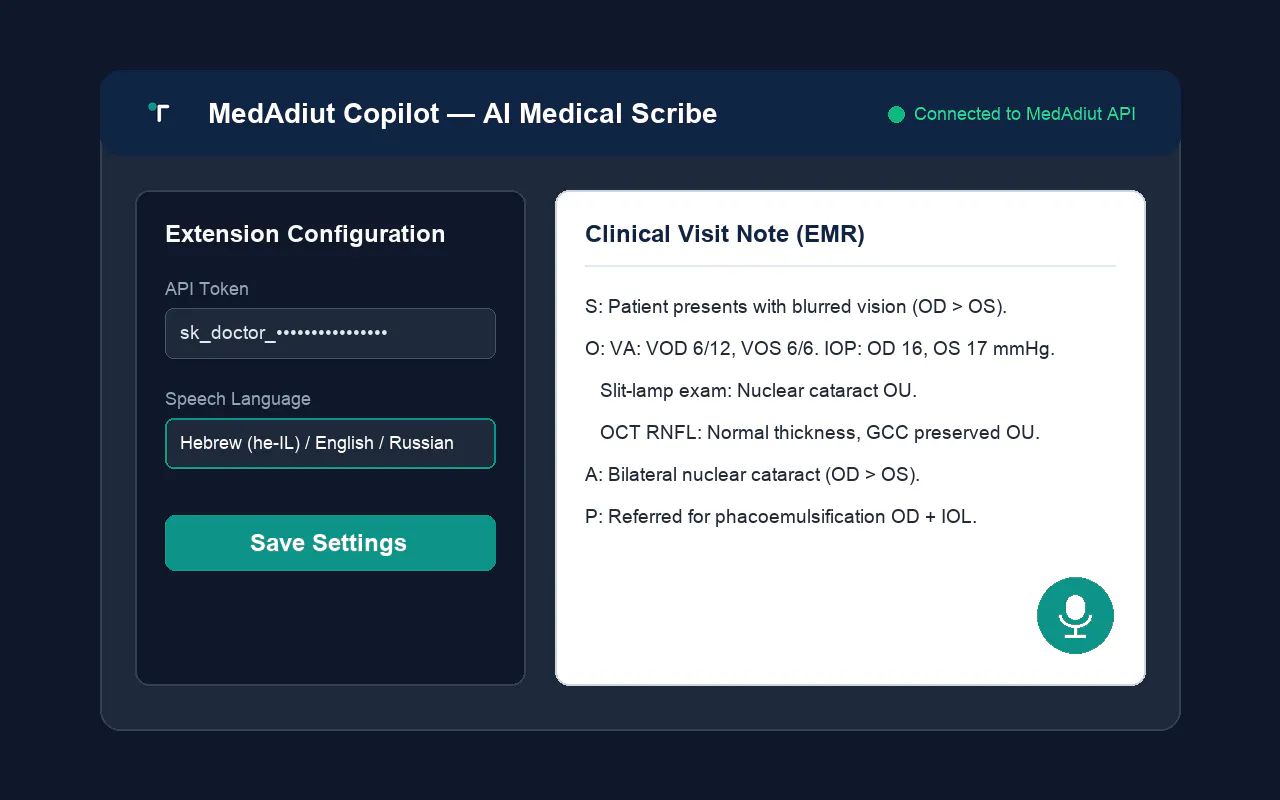 MedAdiut Copilot gallery image