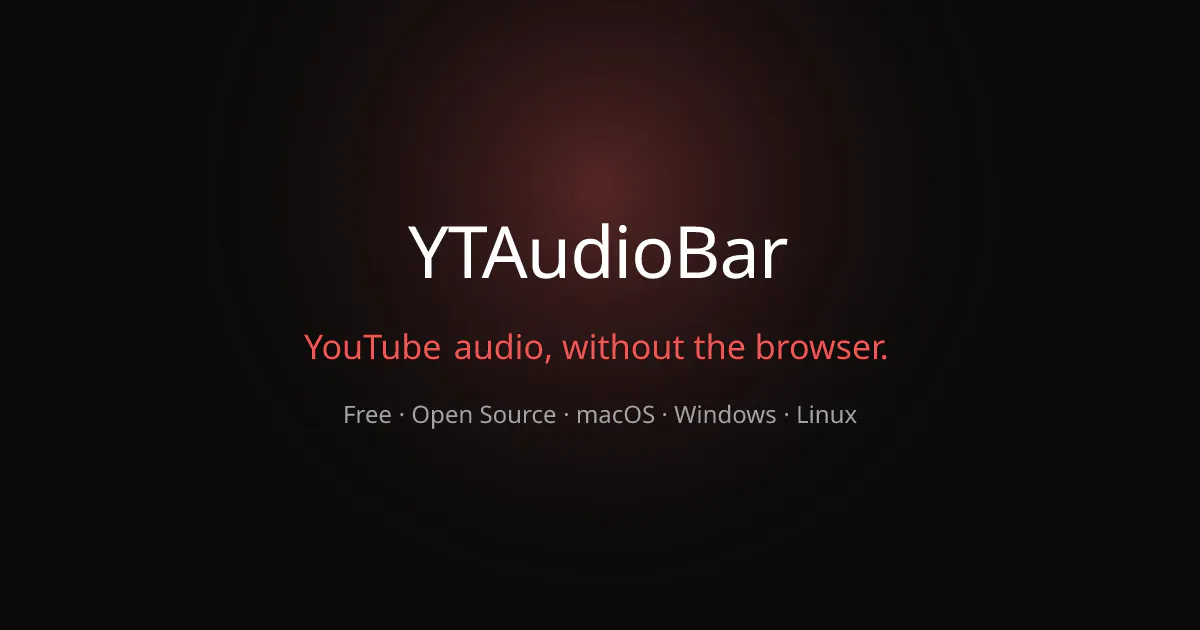 YTAudioBar gallery image