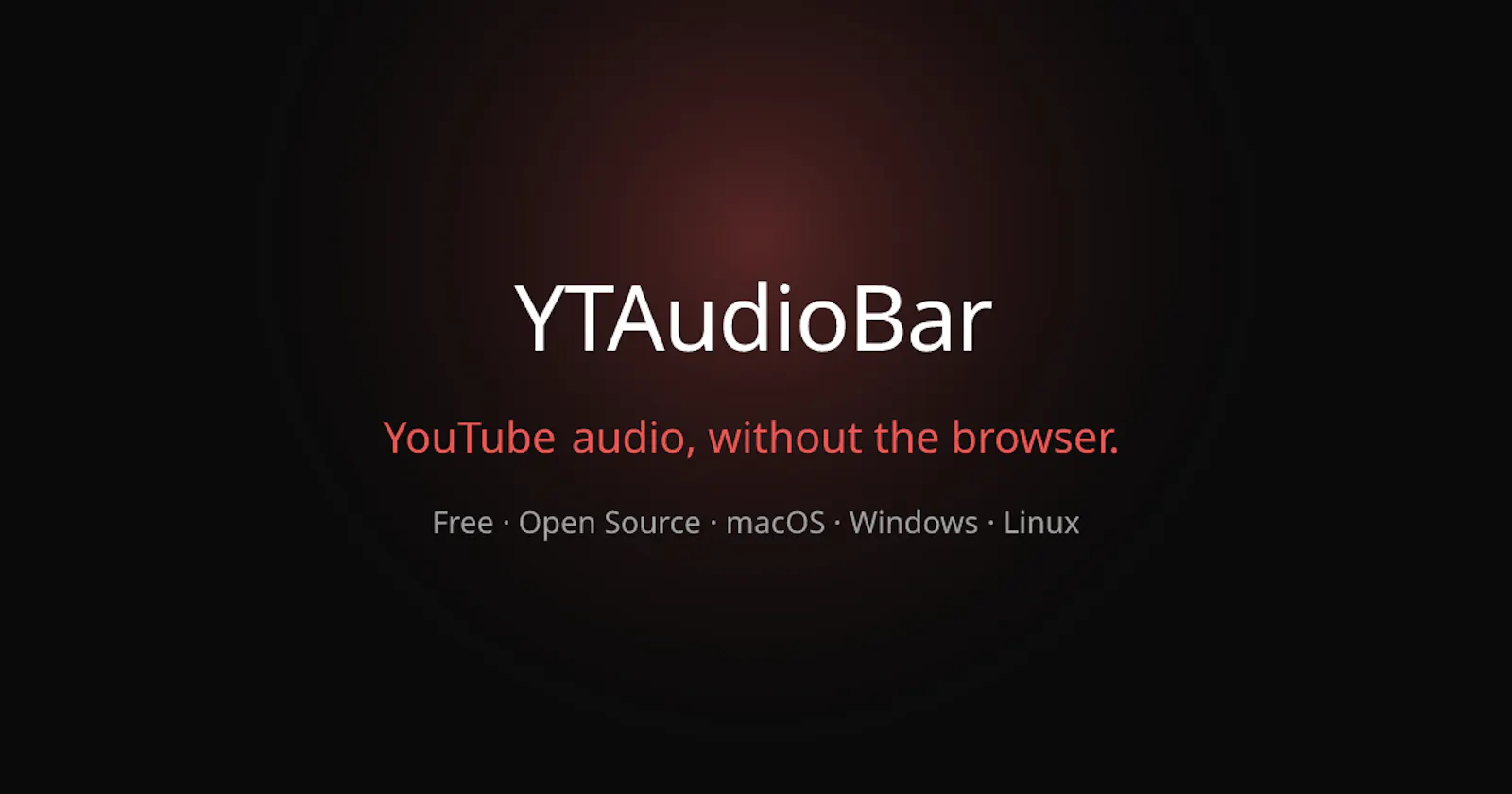 YTAudioBar screenshot 1