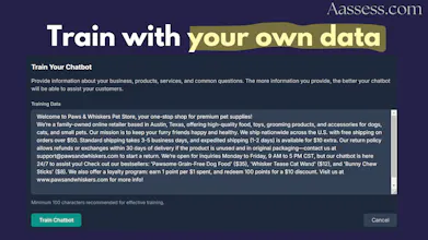 AI-powered chatbot for websites gallery image