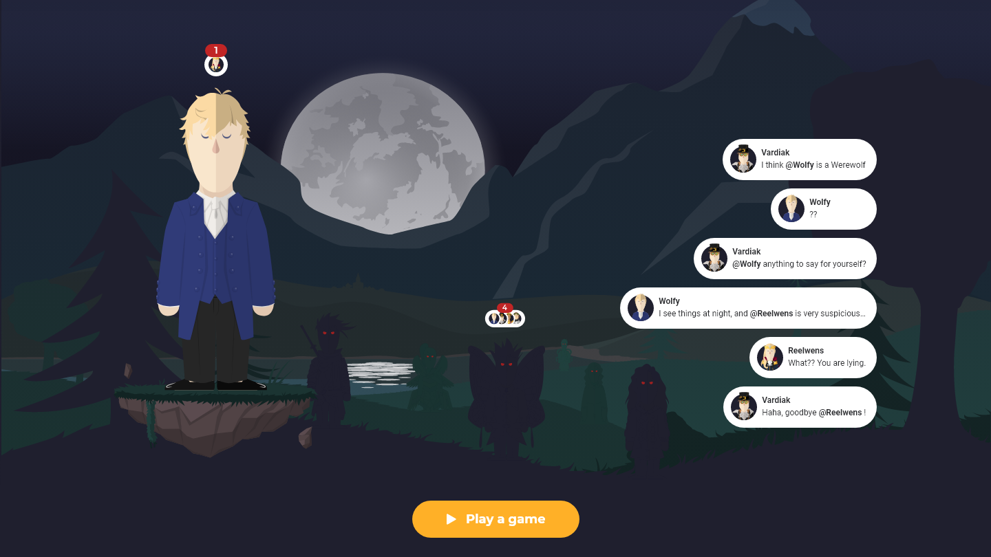 Media Wolfy - Permainan Potongan Sosial Werewolf Dalam Talian 2