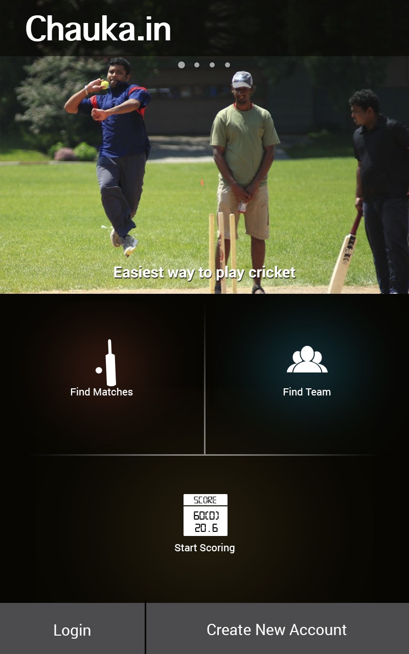 Chauka Cricket Scoring App