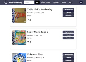 Collectible Rating gallery image