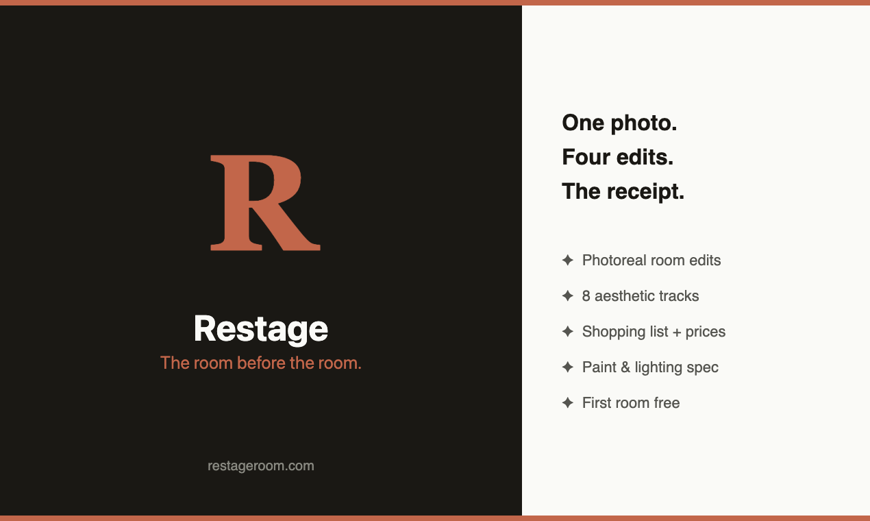 Restage gallery image