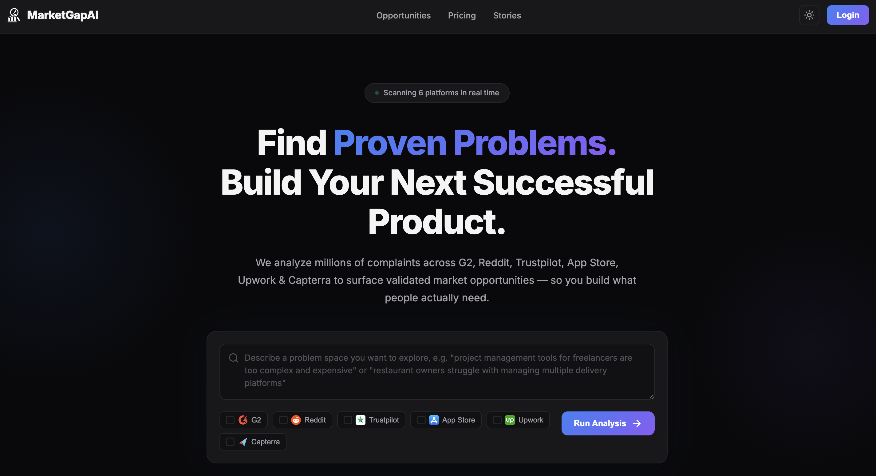 MarketGapAI gallery image