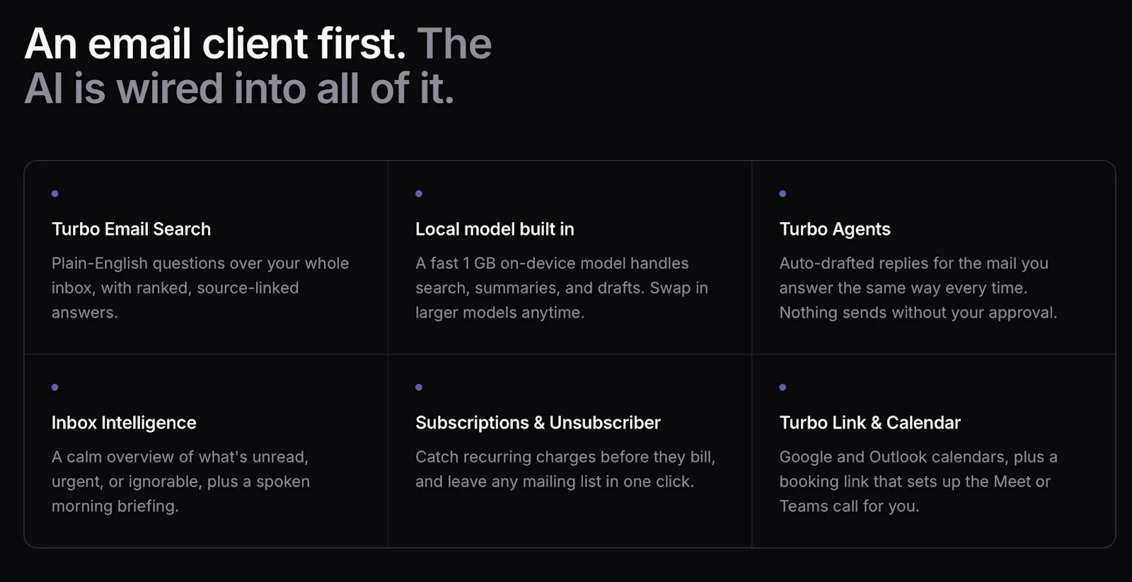 TurboMail screenshot 2