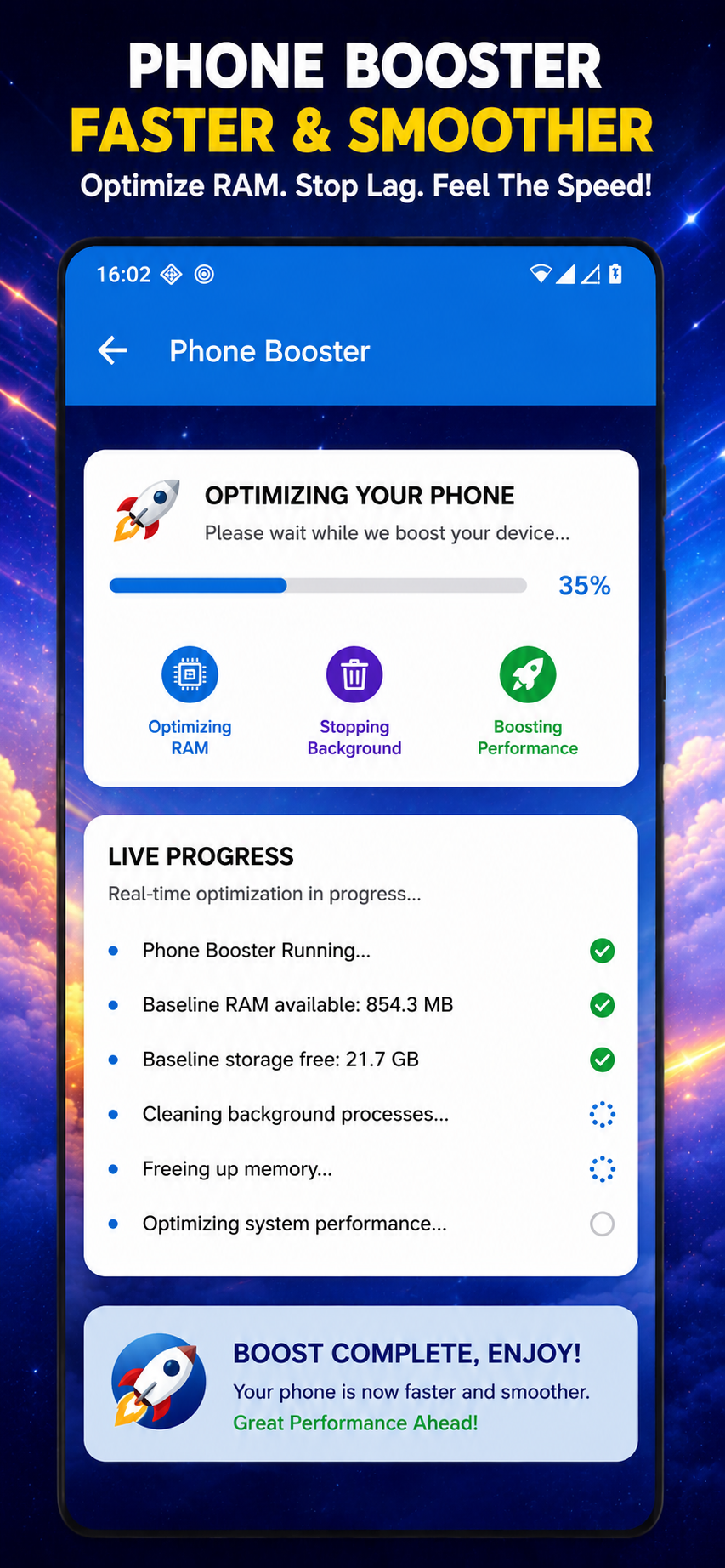 AI Phone Accelerator App gallery image