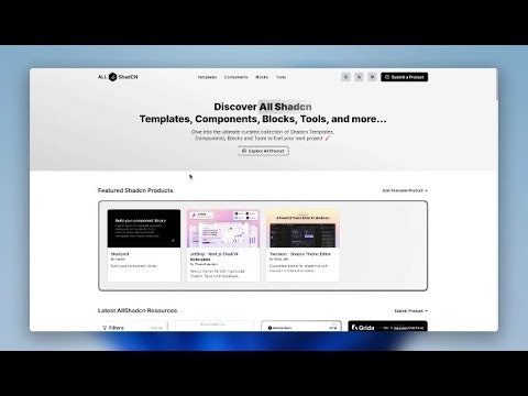 All Shadcn gallery image