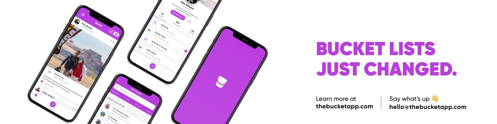 ProductHunt banner for @bucket