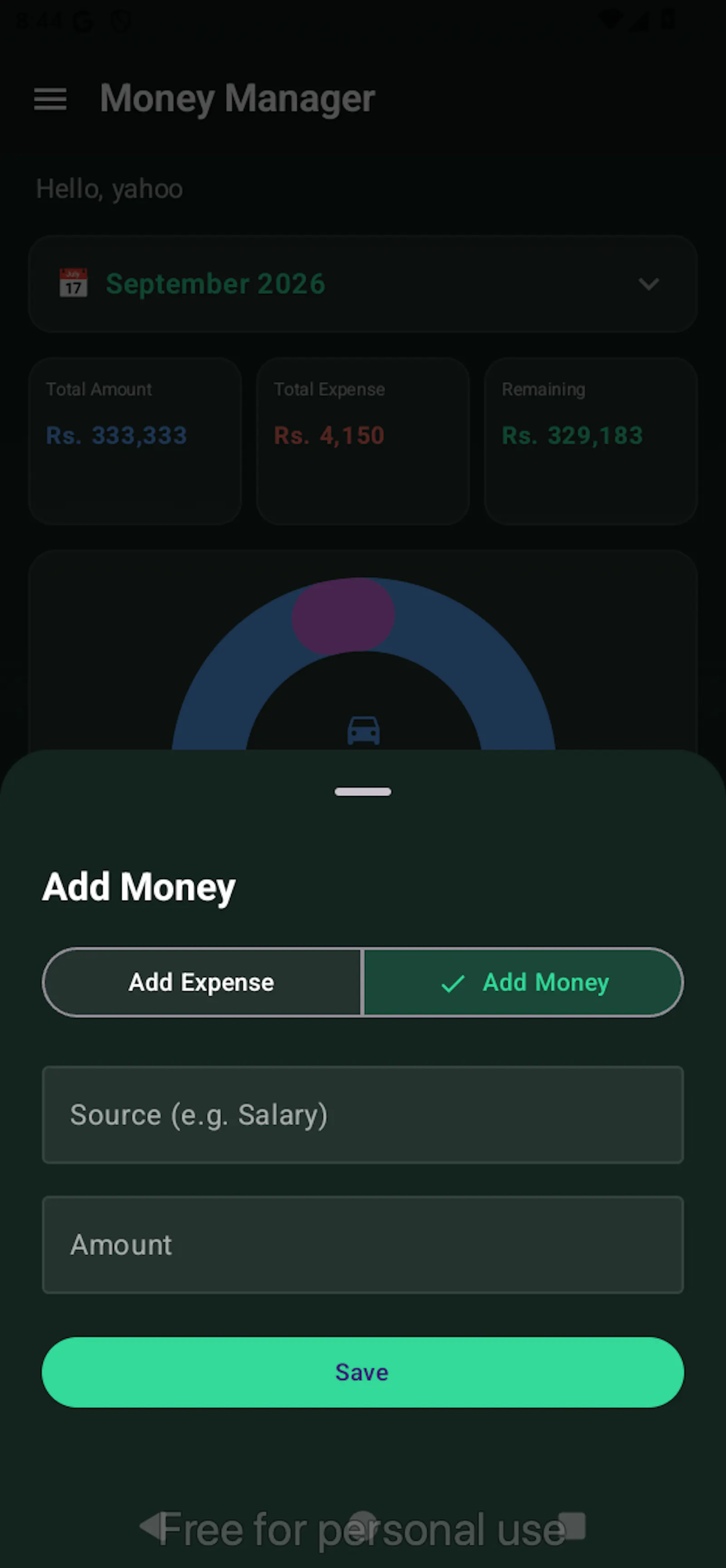 Money Manager: Expense Tracker screenshot 4