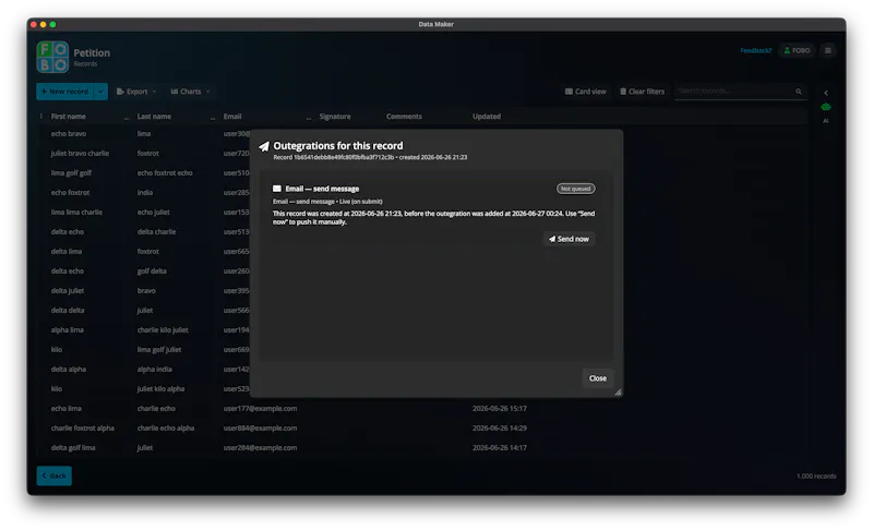 Data Maker screenshot 20