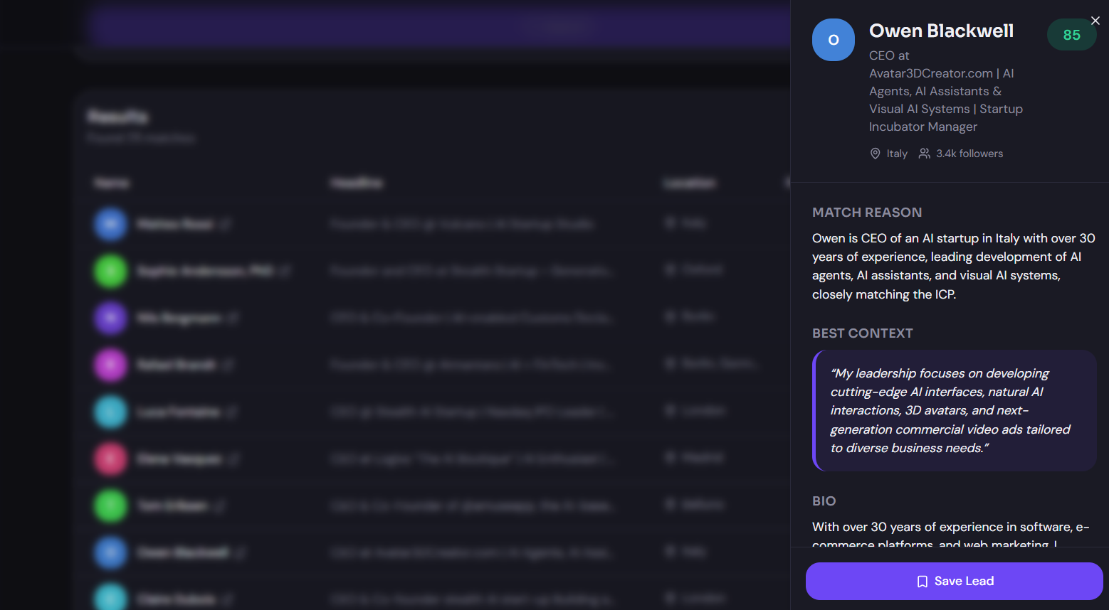 Linky — Find leads & Start conversations gallery image