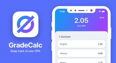 GradeCalc - GPA Calculator gallery image