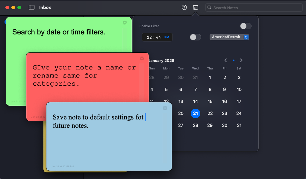 Smart Sticky Notes - Screenshot 3 showing product features and functionality