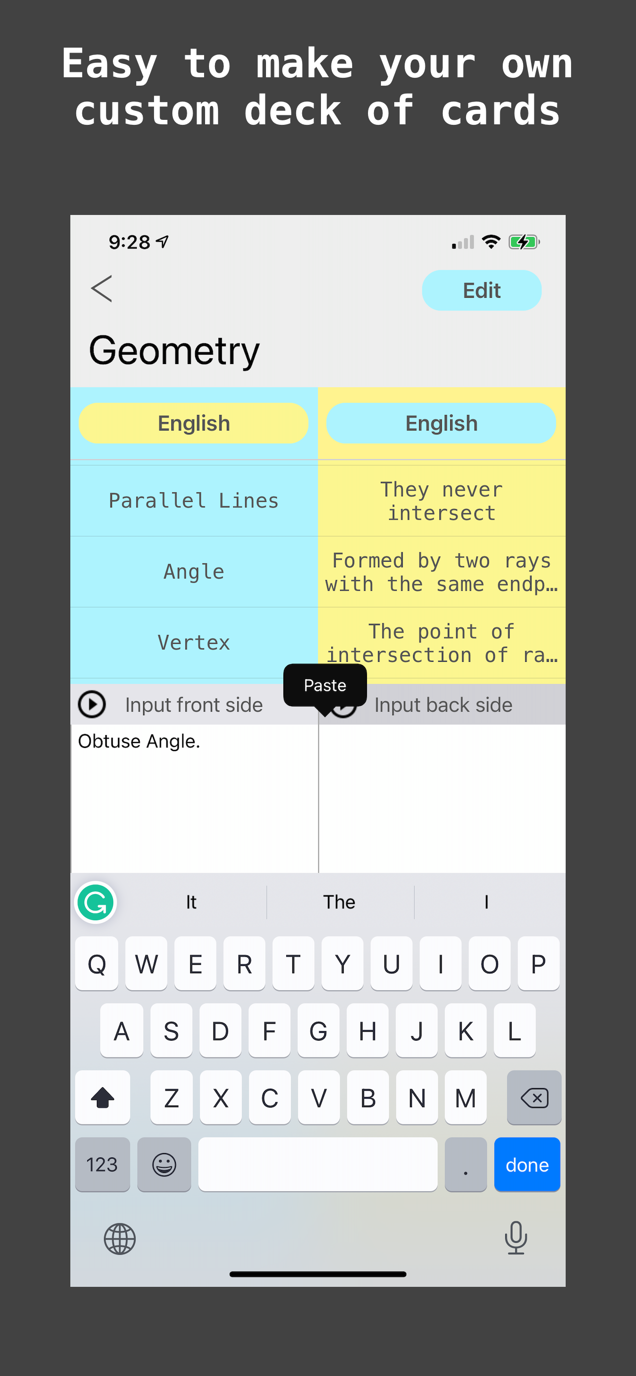 Çalışma Kartları Uygulaması: Talking Flashcards - Chatgpt destekli flashcards üreticisi, şeyleri ezberlemeye yardımcı olur medya 5