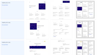 Website Templates & Components gallery image