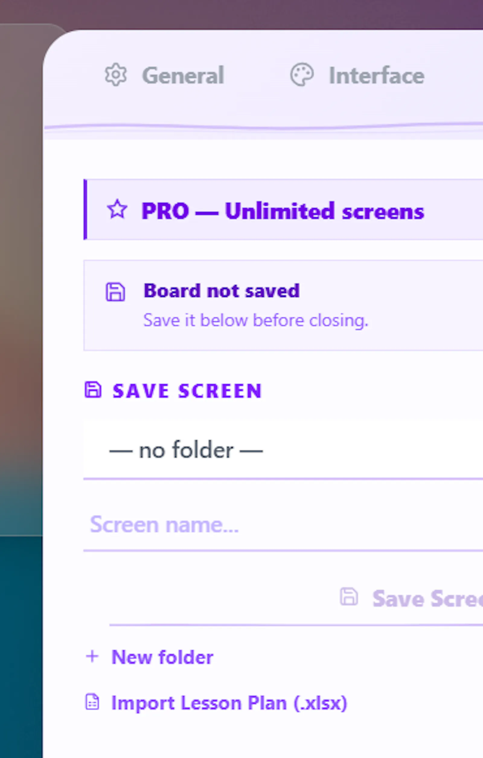 PurpleBoard — Free Forever screenshot 1