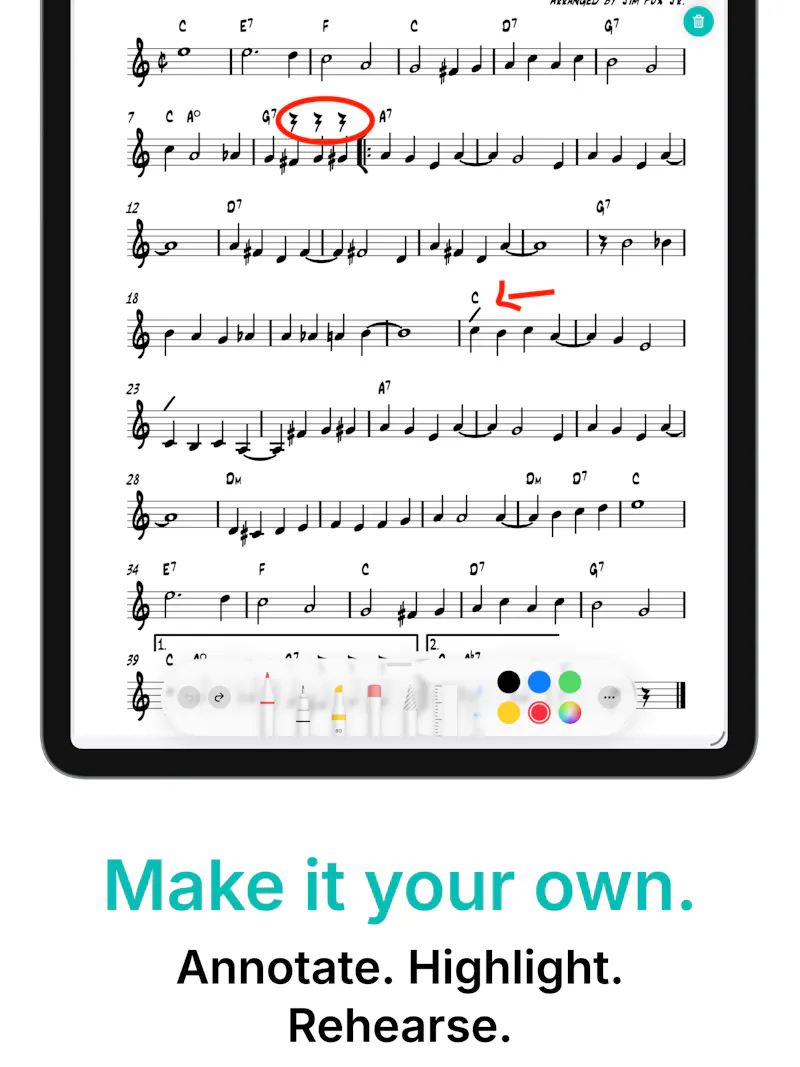 Virtual Song Book screenshot 4