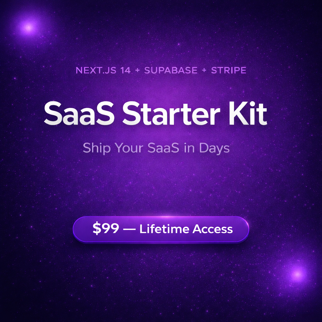 SaaS Starter Kit