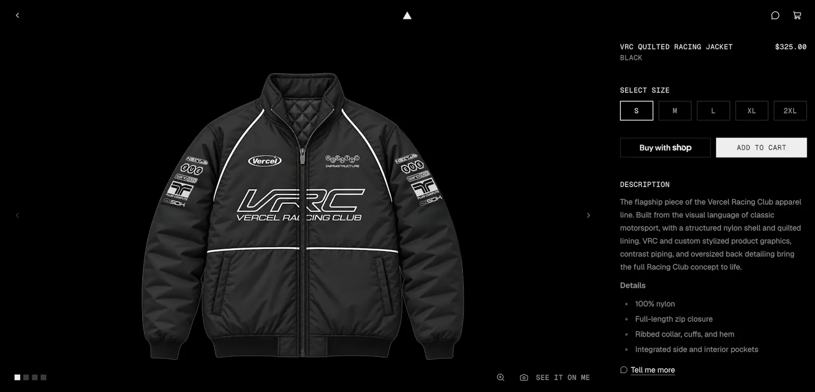 Vercel Shop screenshot 4