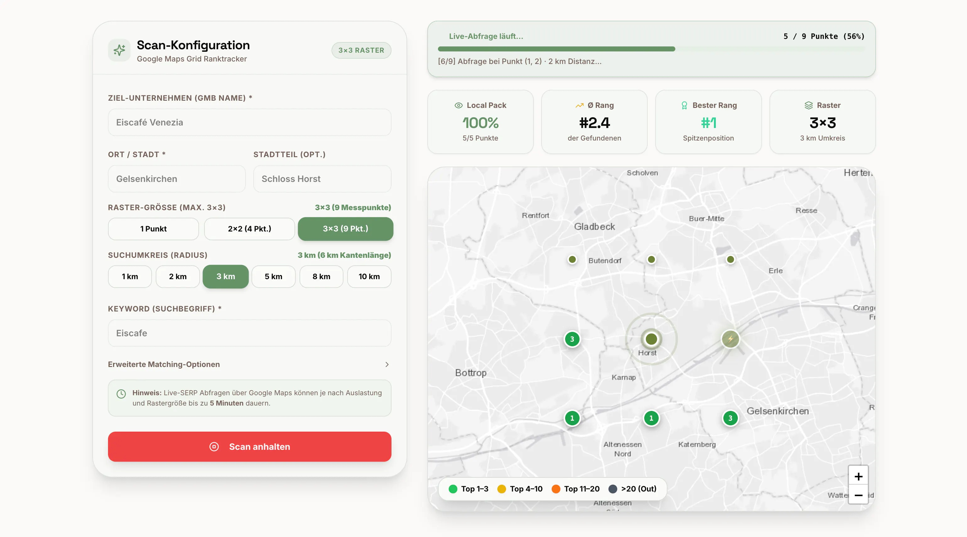 Google Maps Grid Ranktracker gallery image