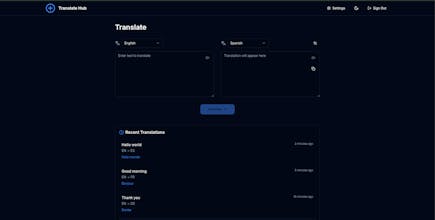 Translate Hub gallery image