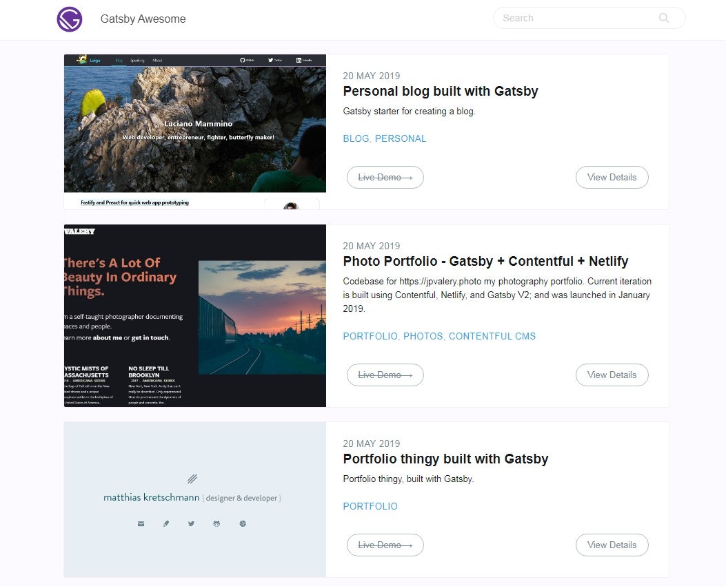  Gatsby Awesome gallery image