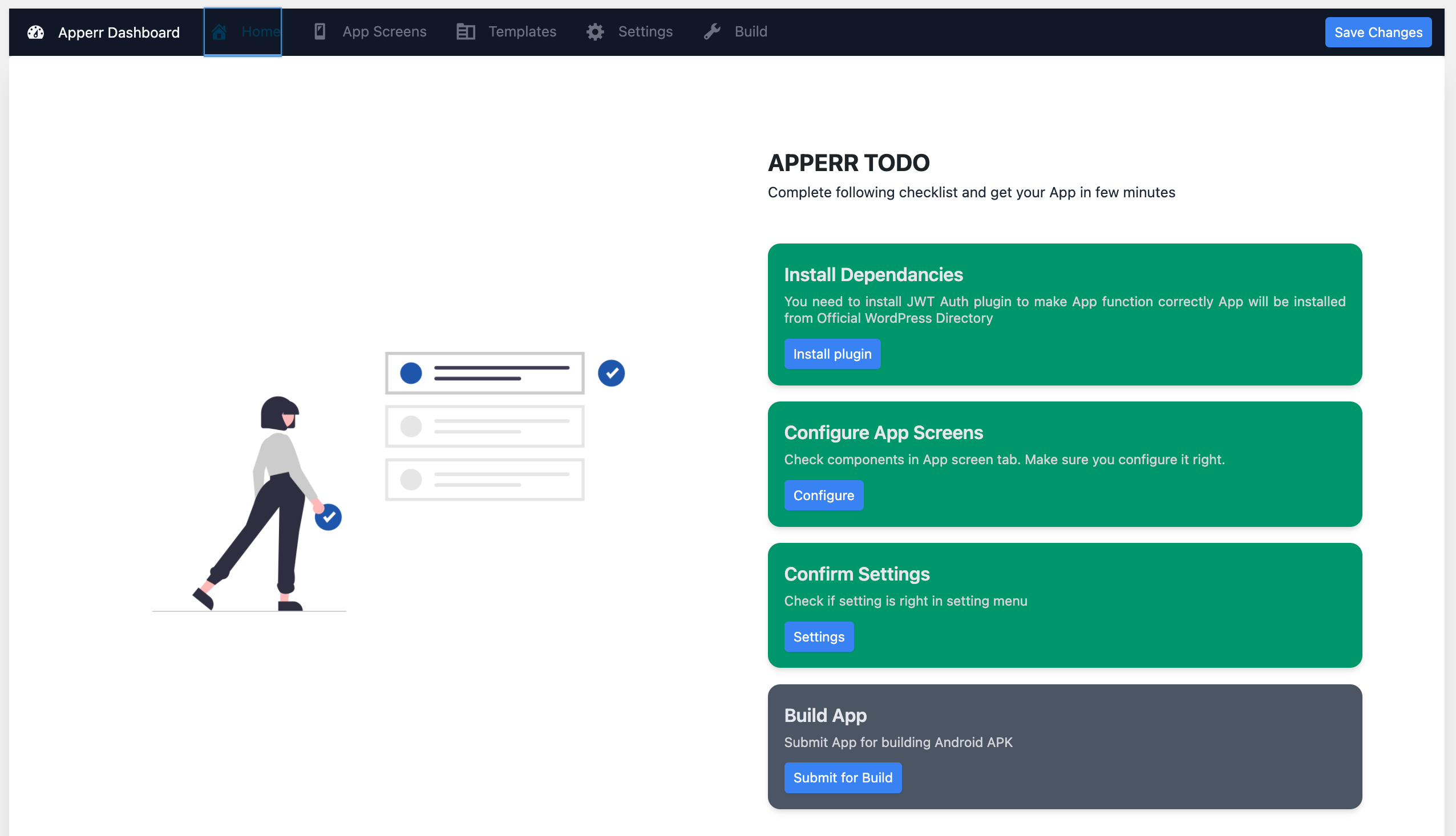 Apperr WordPress App gallery image
