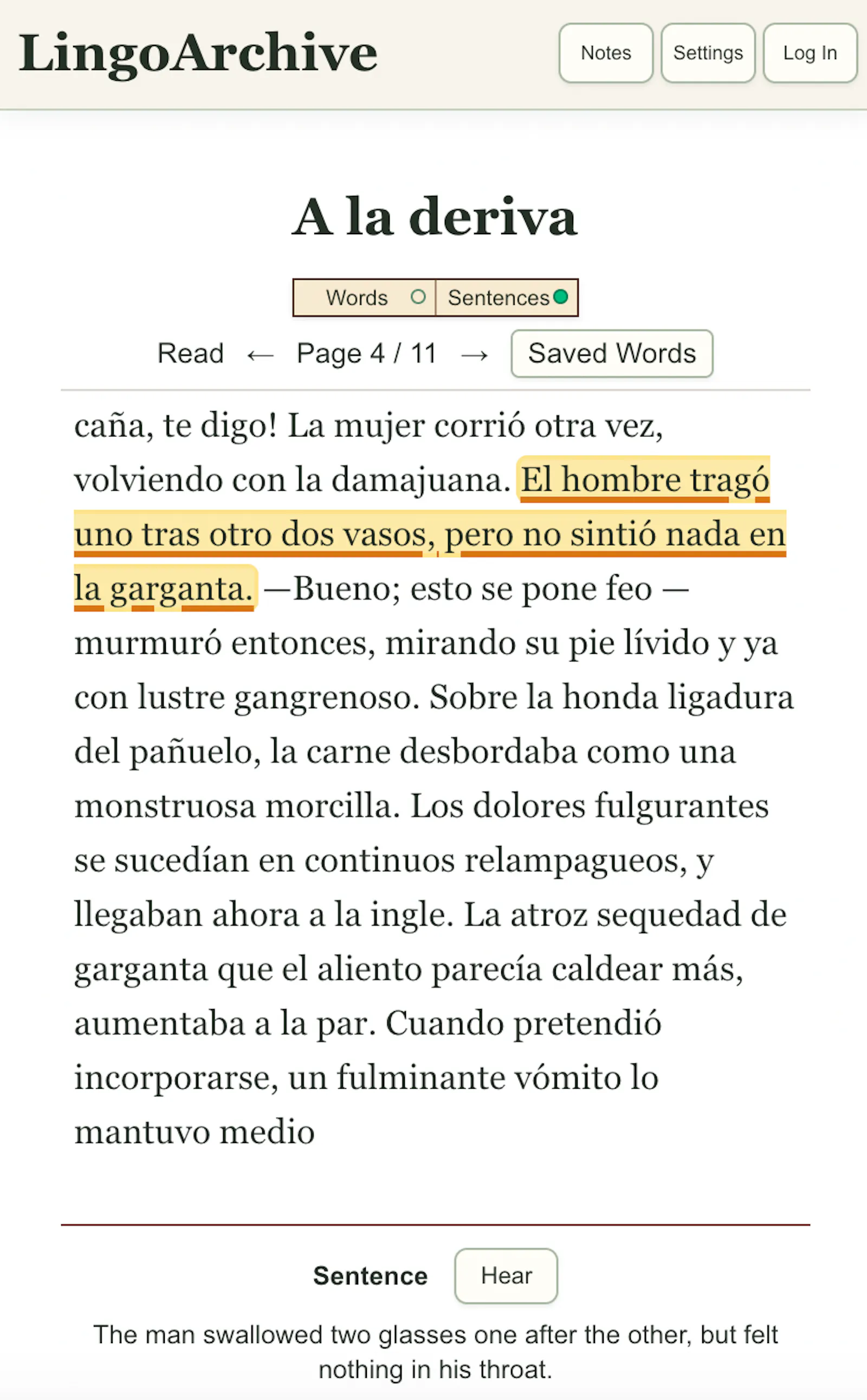 LingoArchive screenshot 4