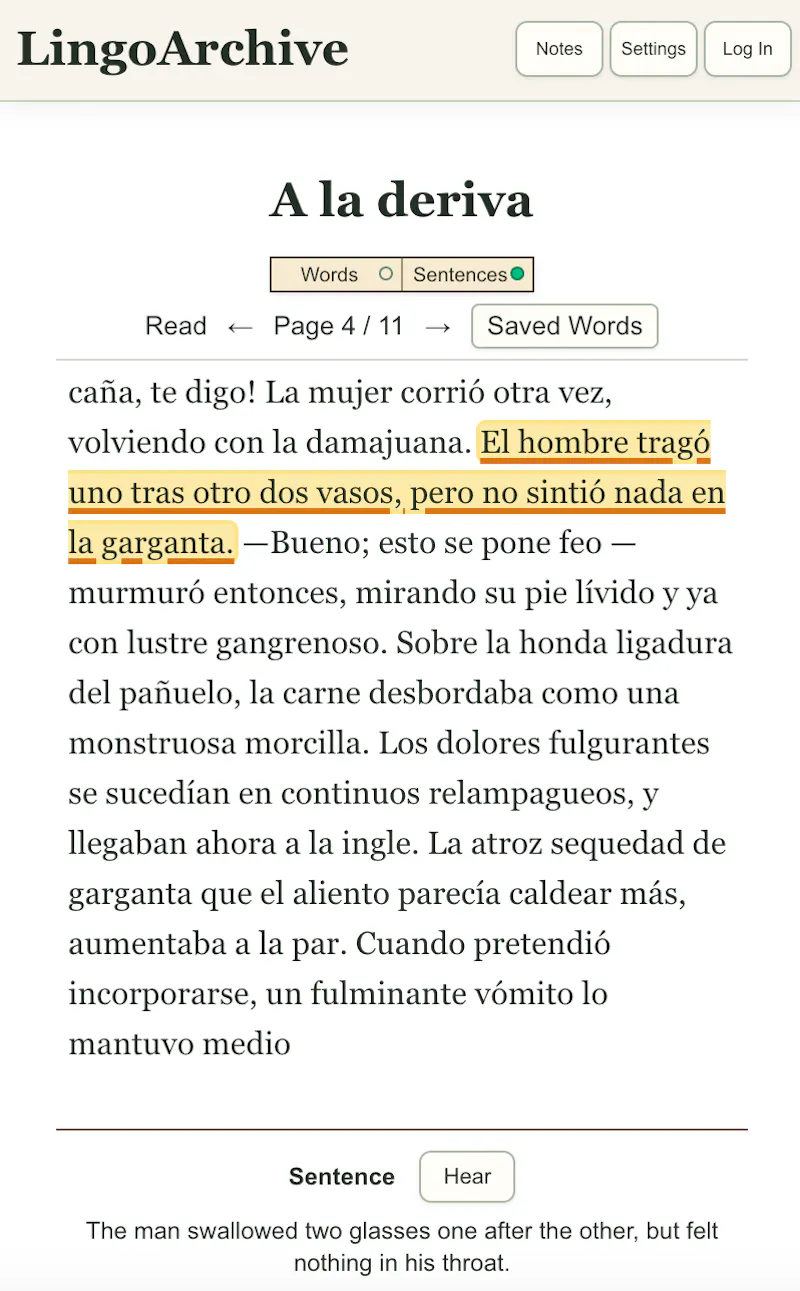 LingoArchive screenshot 4