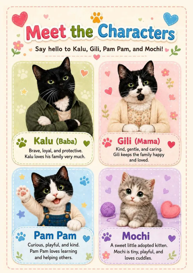 Pam Pam Family Fun Activitiy Book screenshot 3