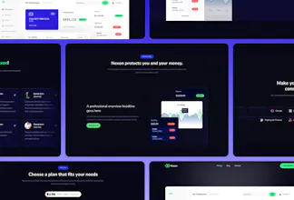 Nexon - Saas Website Template gallery image
