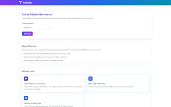 Tool Atlas: Free Online Toolbox gallery image