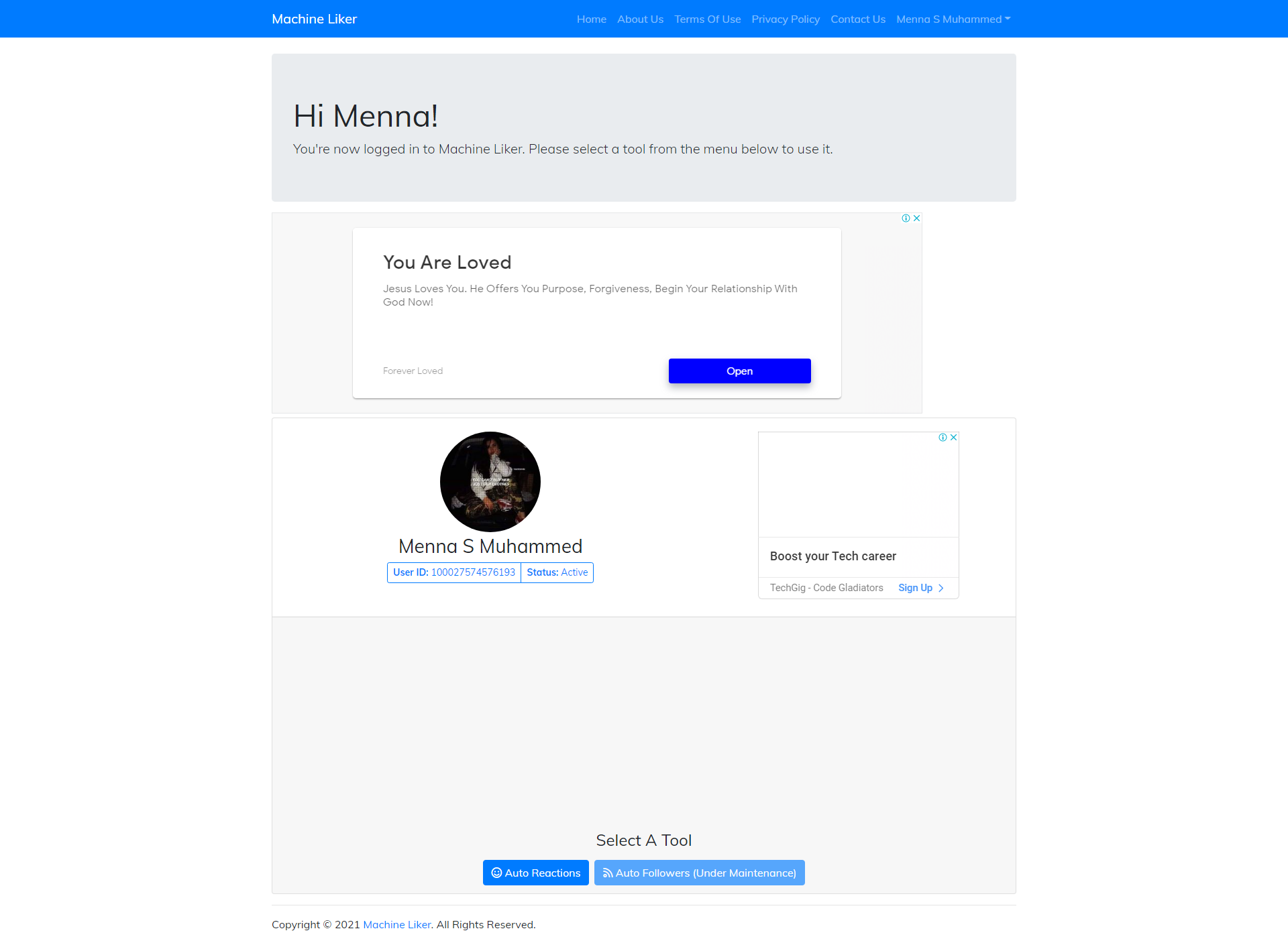 Machine Liker gallery image