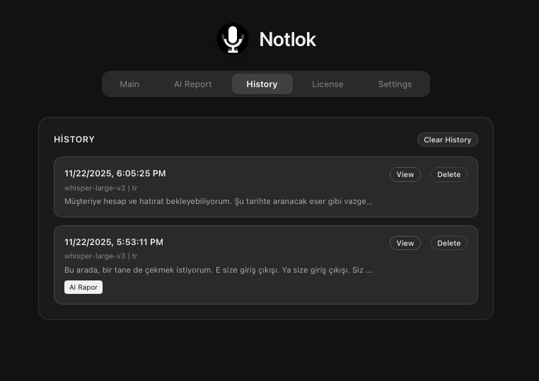 Notlok (Beta) - Screenshot 3 showing product features and functionality