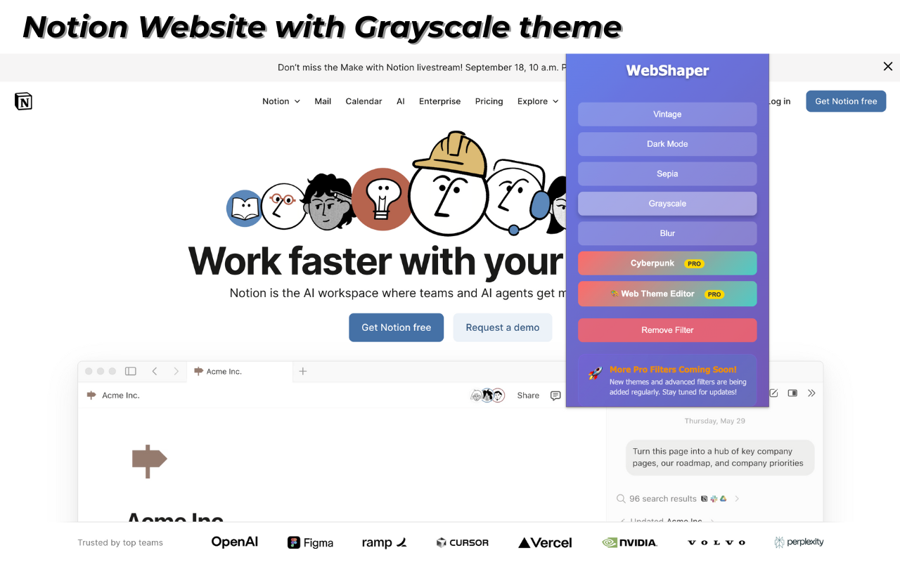 Média Jacon - Reshape votre expérience Web |extension chromée 5