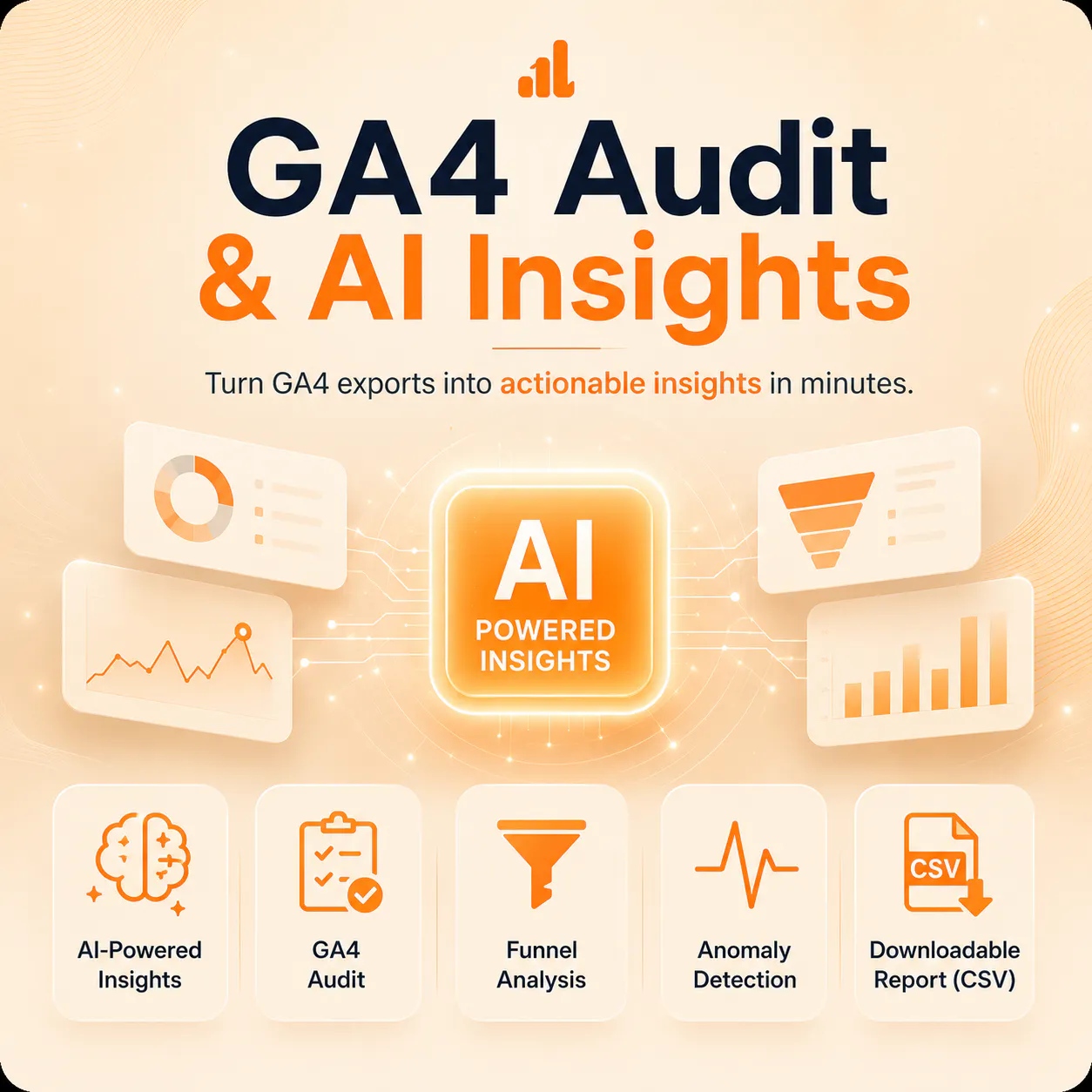 GA4 Audit & AI Insights