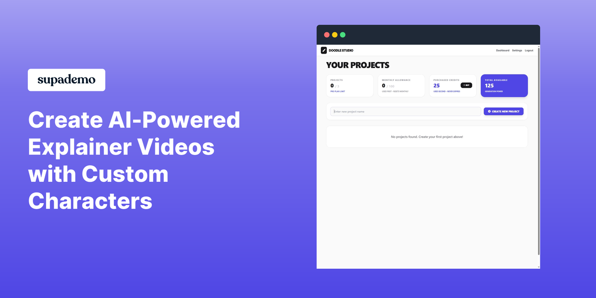 Doodle Studio - Main product screenshot demonstrating key features and user interface