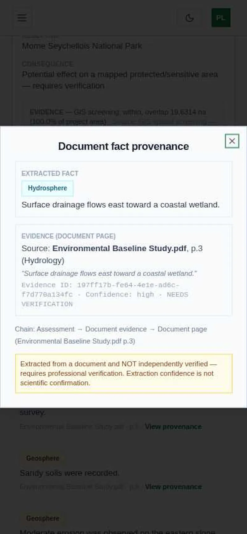 Eco assess ai screenshot 1