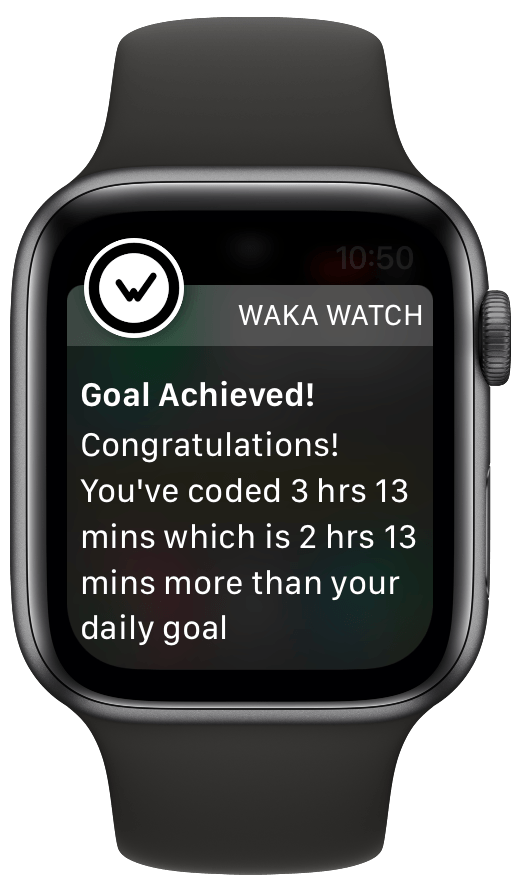 ワカウォッチ - Apple WatchのWakatime Statsメディア3