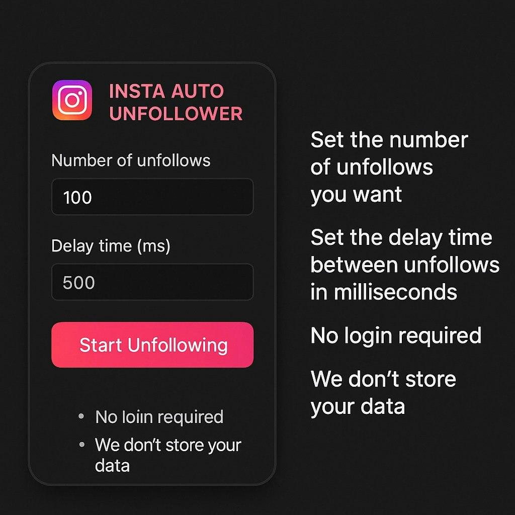 Ontholte voor IG - Auto-unfollow inactieve of nep-accounts. media 3