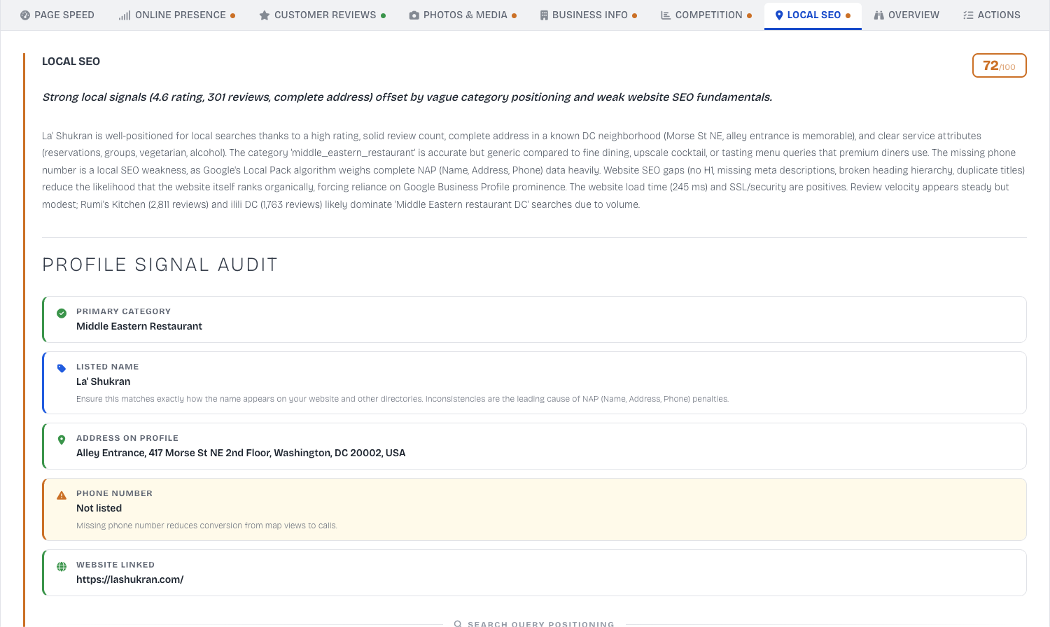 F! Insights, an SEO Intelligence Engine gallery image