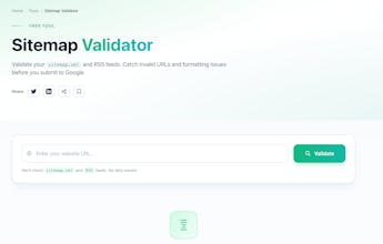 Sitemap Validator gallery image