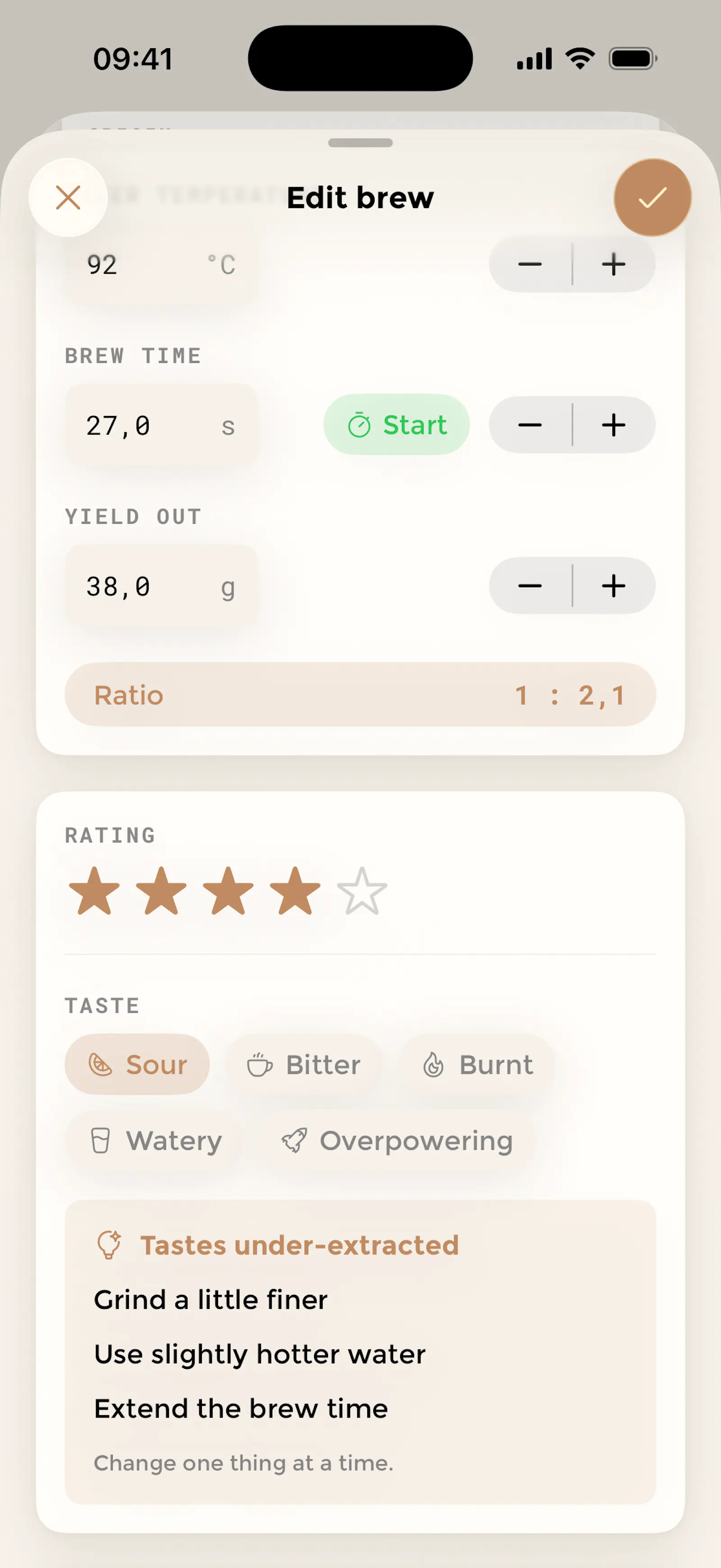 Beans - Coffee Journal screenshot 2