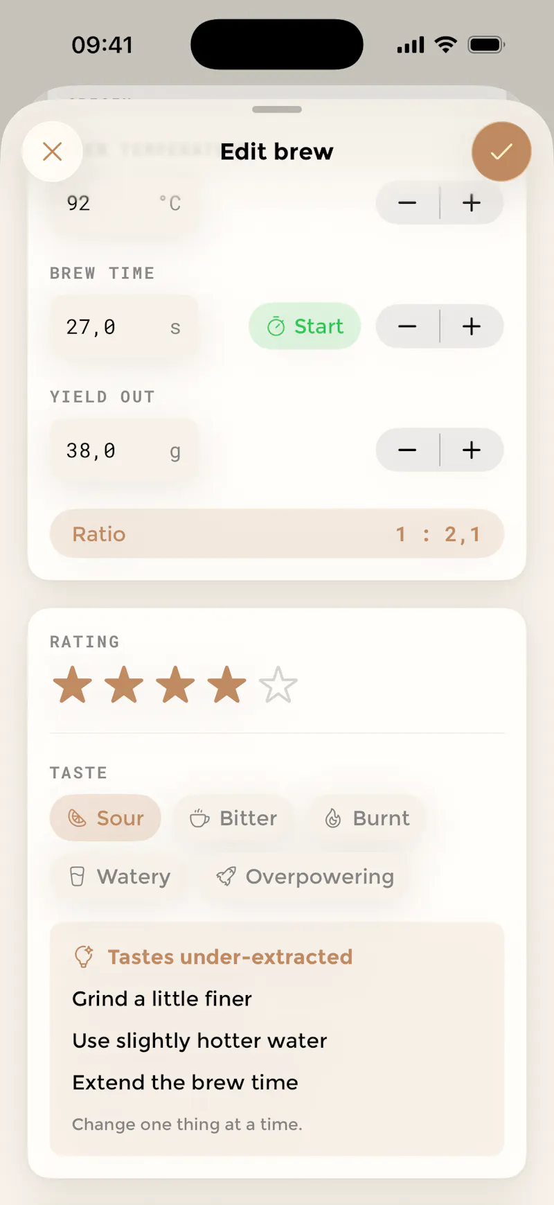 Beans - Coffee Journal screenshot 2